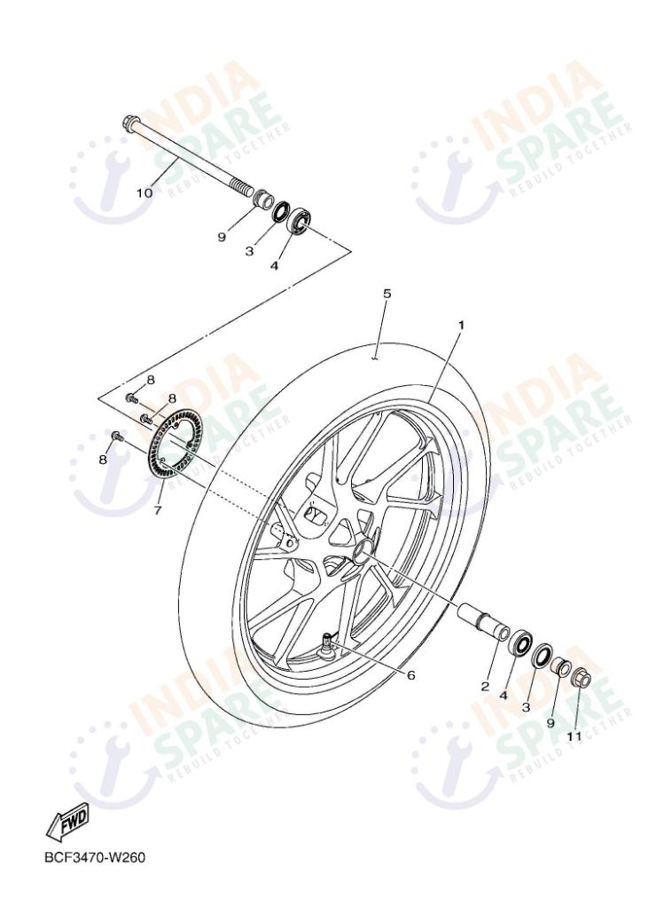 FRONT WHEEL